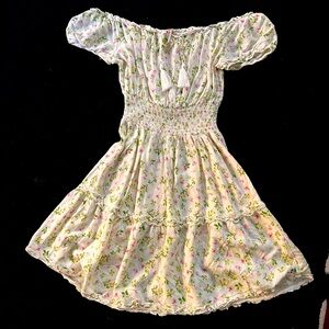 J for Justify Floral Off-Shoulder Dress